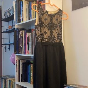 Black Lace Formal Dress